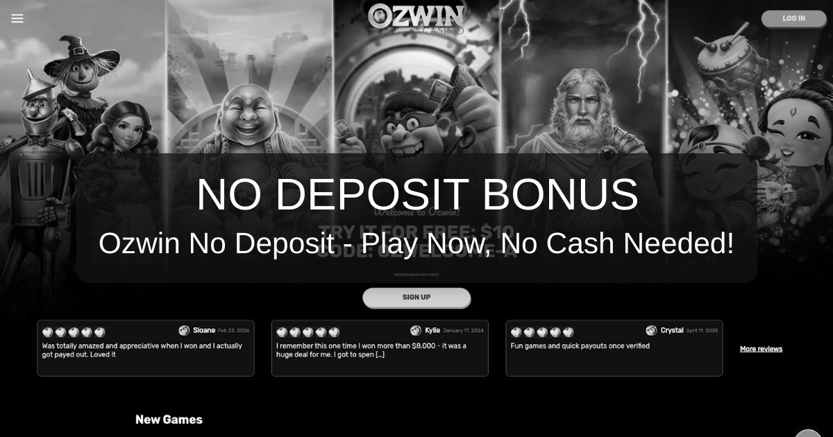Ozwin Casino No Deposit: A Simple Way to Get Started